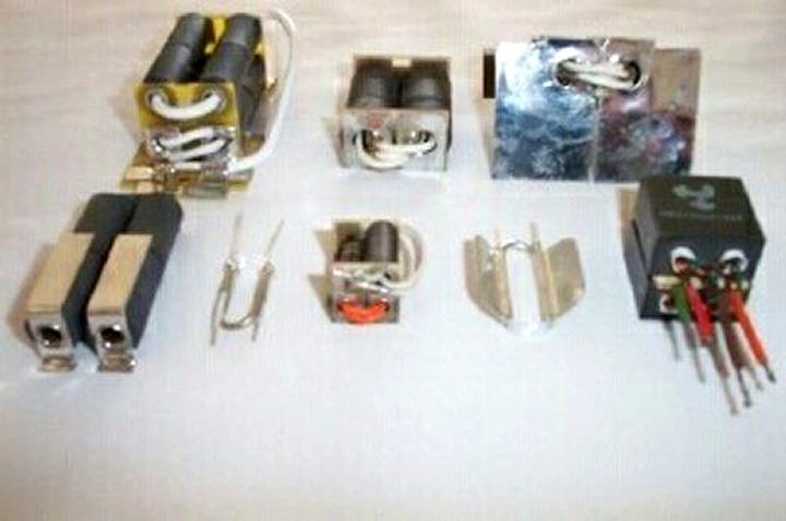 Assorted RF transformers and matching components built to customer specification